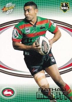 2007 Select NRL Invincible #150 Nathan Merritt Front